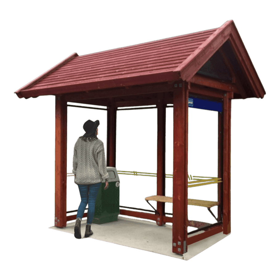 Väderskydd, Ombonade Buss- och Cykelkurer image 1