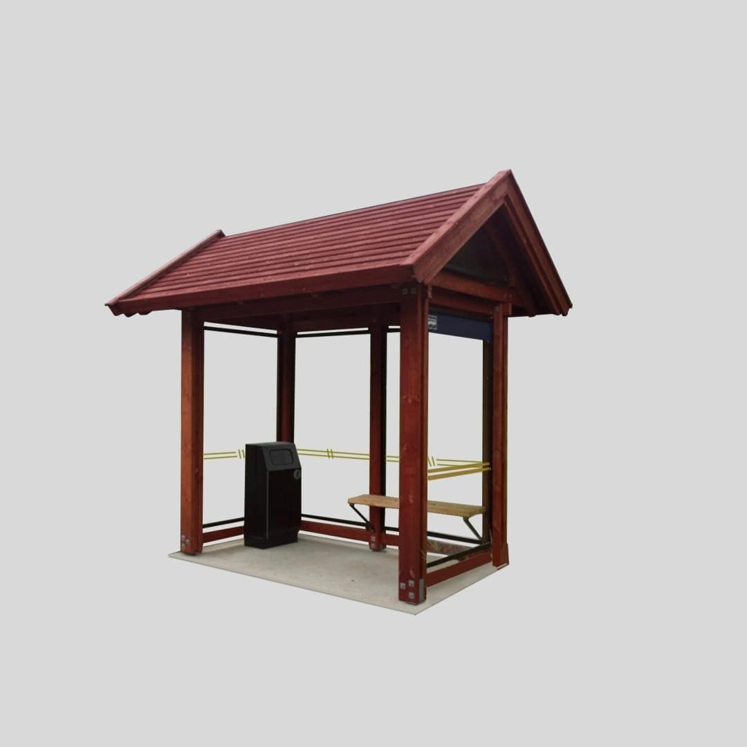 Väderskydd, Ombonade Buss- och Cykelkurer